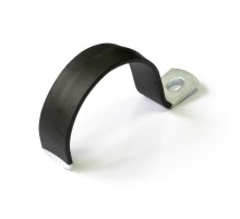 Скоба металлическая однолапковая с полимерным покрытием СМО-П d38-40 мм (50 шт/уп)  PR08.6012  Промрукав