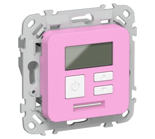 FLITE Термостат электронный с дисплеем 16А Т-ФлПр пурпурный  FI-RT11-K99  IEK