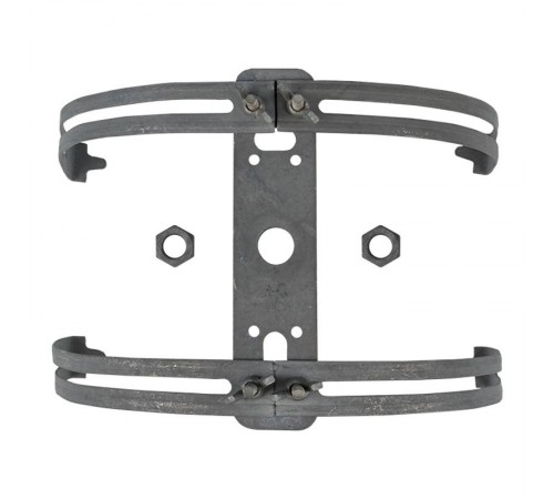 Держатель молниеприемника 1-2 метра на круглый конек двойной EKF PROxima   lp-04002   EKF