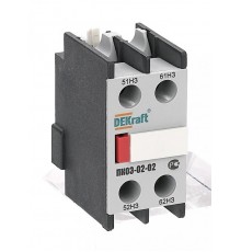 Приставка контактная доп.контакты 2НЗ лицев  24102DEK  DEKraft
