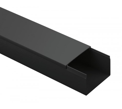 Кабель-канал ЭРА KK-B-60-40 60x40 черный 18м  Б0061746  ЭРА