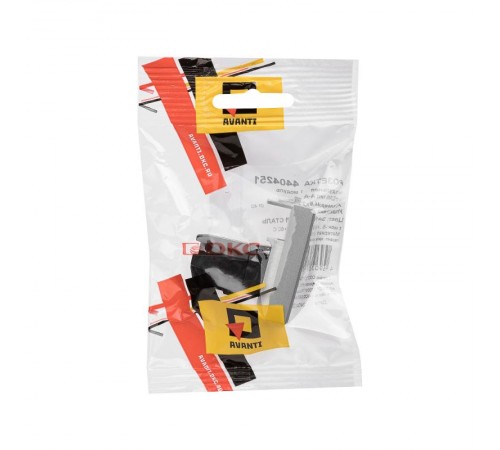 HDMI розетка модульная, тип А-А, "Avanti", "Закаленная сталь", 1 модуль  4404251  DKC