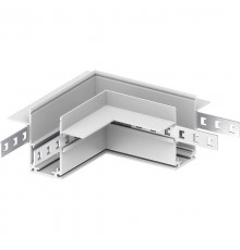 Соединитель угловой для низковольтного встраиваемого шинопровода, белый, LD2004  41981  FERON