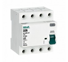 Выключатель дифференциальный (УЗО) УЗО-03 4п 32А 30мА тип AC 6кА  14234DEK  DEKraft