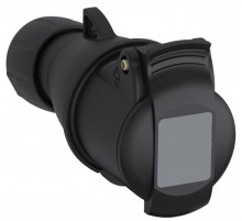 Розетка кабельная ICAT 432-C6B, 32А, 3P+N+E, IP44, 6ч, черный, для шоу-бизнеса2CMA100566R1000 ABB