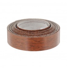 Кромочная лента меламиновая с клеем 19 мм - орех средний (5 м) - пакет   109917  Tech-KREP