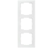BOLERO белый Рамка 3-местная вертикальная РB-3-ББ  EMB31-K01  IEK