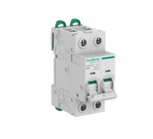 Systeme9 Автоматический выключатель (АВ) D 16A 2P 6kA 400В  S9F23216  SE