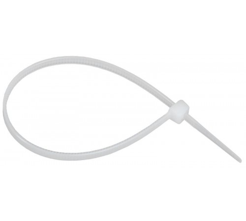 Хомут P6.6 стандартный белый 3,6х200мм  UHH30-D036-200-100-K01  IEK