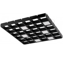 Светильник светодиодный  SPO-646-3-5K-B6 36Вт 5000К 3420Лм 89х89мм грильято 100х100 домино черный 6 кубиков драйвер  Б0063082  ЭРА