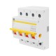 Выключатель нагрузки модульный (мини-рубильник) ВН-32 4Р 63А  MNV10-4-063  IEK