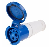 Розетка 233 переносная 2Р+РЕ 63А 220В IP67  11-8924  REXANT