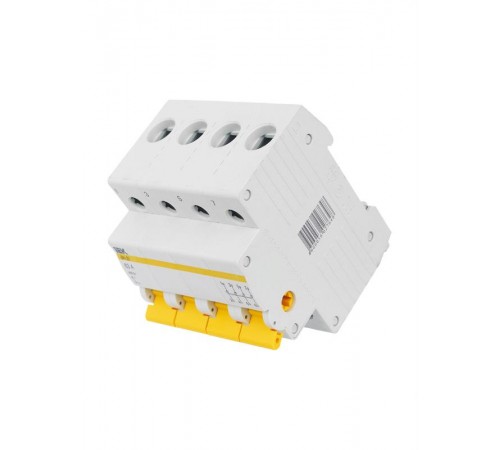 Выключатель нагрузки модульный (мини-рубильник) ВН-32 4Р 63А  MNV10-4-063  IEK