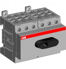 Рубильник OT80F6 до 80А 6-полюсный для установки на DIN-рейку или монтажную плату (без ручки)  1SCA105427R1001  ABB