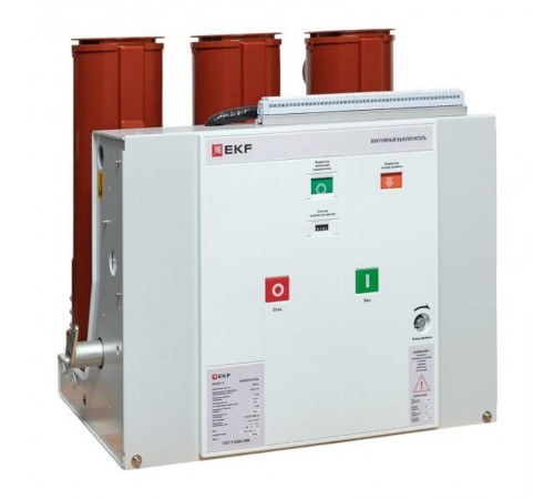 Ваккуумный выключатель BB/EKF-10-1250-25-210-3 стационарный, с 2 токовыми катушками отключения,опер. ток 220 В AC/DC  ppt22t2plbbv21s1225  EKF
