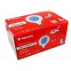 Лупа настольная 3D+12D с подсветкой 60 LED, прищепка, белая  31-0244  REXANT