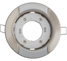 Светильник встраиваемый под лампу GX53 NGX 93 051 NGX-R8-001-GX53 (Волна жемчуг-серебро)  93051  Navigator