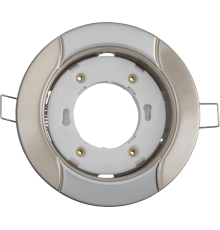 Светильник встраиваемый под лампу GX53 NGX 93 051 NGX-R8-001-GX53 (Волна жемчуг-серебро)  93051  Navigator