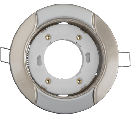 Светильник встраиваемый под лампу GX53 NGX 93 051 NGX-R8-001-GX53 (Волна жемчуг-серебро)  93051  Navigator