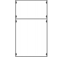 Панель с защитым пластроном и дин-рейкой  2B2A  ABB
