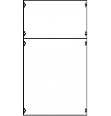 Панель с защитым пластроном и дин-рейкой  2B2A  ABB