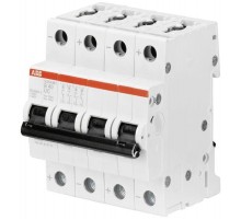Выключатель автоматический четырехполюсный S204MT UC 8А K 10кА (S204MT K8UC)  2CDS274065R0407  ABB