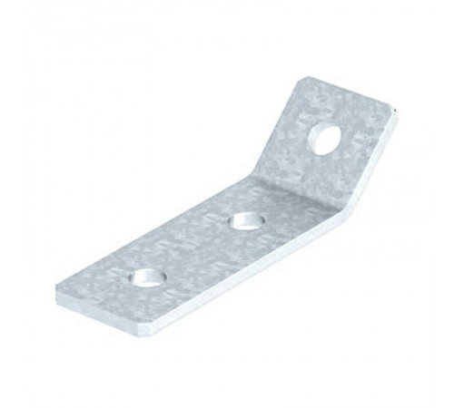 Соединительная пластина 45°, с 3 отверстиями 103x50x40x5 (GMS 3 VW 45 FT)  1124667  OBO Bettermann