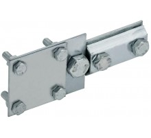 Заж. соед. контр. пр. 6-8мм-полоса 40мм оц. сталь HDZ  ZCC56-14-1-68-40  IEK