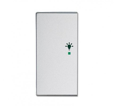 SRL-2-L-83 Клавиша двойная левая free@home, освещение, future, серебристый алюминий  6220-0-0156   2CKA006220A0156  ABB