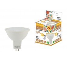 Лампа светодиодная MR16-10 Вт-230 В-4000 К-GU5,3 Народная  SQ0340-1610  TDM