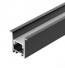 Профиль SL-COMFORT-2322-F-2000 ANOD BLACK (Arlight, Алюминий)  031771  Arlight