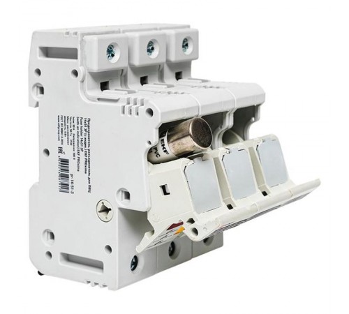 Предохранитель-разъединитель для ПВЦ 14x51 3P (с индикацией)  pr-14-51-3  EKF