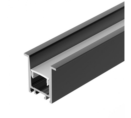 Профиль SL-COMFORT-2322-F-2000 ANOD BLACK (Arlight, Алюминий)  031771  Arlight