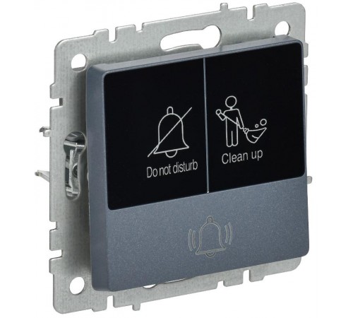 BRITE Кнопка звонка с инд. отел. 10А ВС10-1-9-БрМ мар.  BR-V14-2-10-K35  IEK