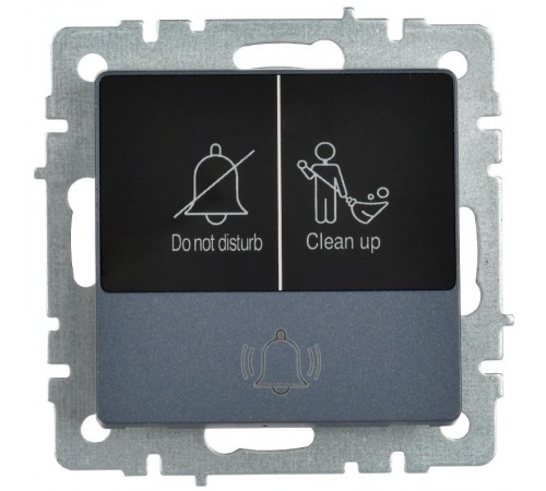 BRITE Кнопка звонка с инд. отел. 10А ВС10-1-9-БрМ мар.  BR-V14-2-10-K35  IEK