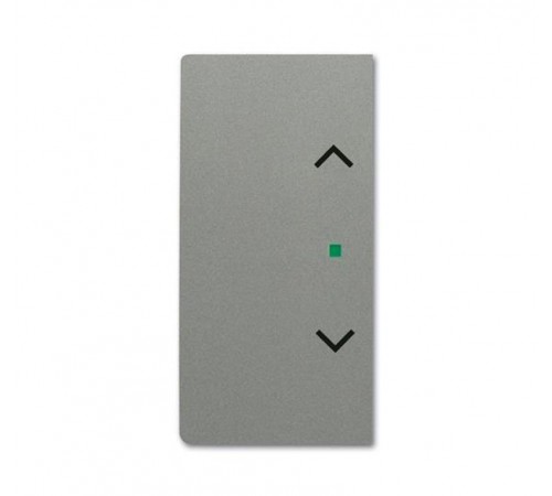 Клавиша двойная free@home, жалюзи, future, цвет meteor/серый металлик6220-0-0557 ABB