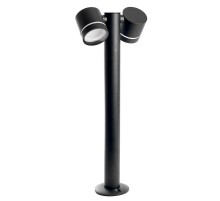 Светильник садово-парковый, 230V 2*GX53 DH1006, черный (столб)  11711  FERON