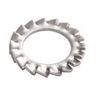 Шайба стопорная с наружными зубцами М4 DIN 6798 INOX  shst4-INOX EKF