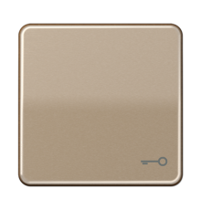 Клавиша с символом "ключ"; золотая бронза  CD590TGB  Jung