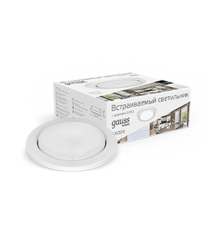 Светильник точечный встраиваемый под лампу Tablet GX004 Белый, GX53  GX004  Gauss