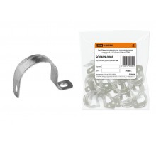 Скоба металлическая однолапковая СМО с внутр. d 31-32 мм (50шт)  SQ0409-0008  TDM
