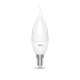 Лампа светодиодная Basic Свеча на ветру 5,5W 420lm 4100K E14 LED 1/10/50  1034126  Gauss