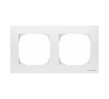 Рамка 2-постовая, серия SKY, цвет альпийский белый2CLA857200A1101 ABB