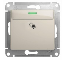 Glossa Молочный Выключатель карточный, сх.6, 10AX  GSL000969  SE