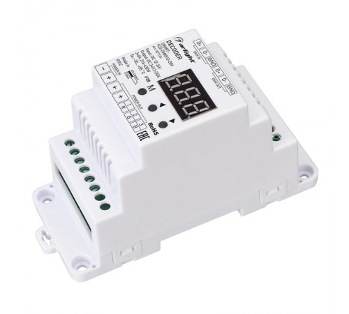 Декодер SMART-K23-DMX512-DIN (12-24V, 3x6A)  027126  Arlight