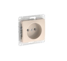 Glossa Бежевый Розетка без заземления, 16А, механизм, быстрозажимные клеммы  GSL000241S  SE