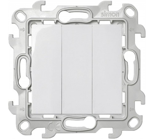 Simon 24 Белый Выключатель 3-кл.  2450391-030  Simon