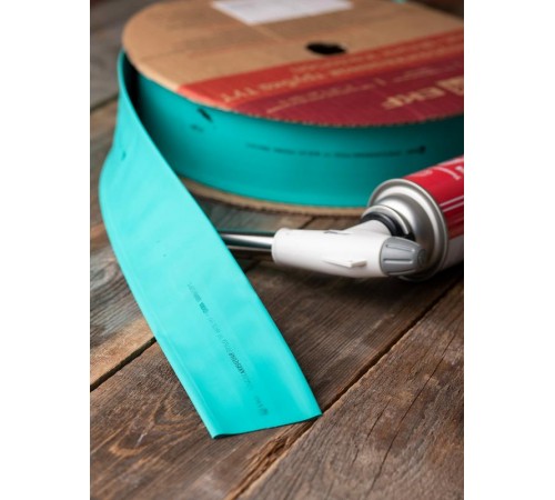 Термоусаживаемая трубка ТУТ нг 40/20 зелёная EKF PROxima  tut-40-j  EKF