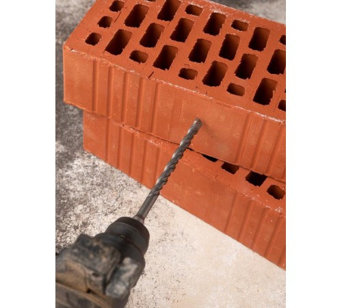 Бур по бетону SDS-plus 8х160 мм (2 резца)(4S спираль) EKF Master  db-8-160-2x4  EKF