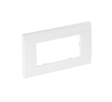 Рамка двойная Modul45 (универс.,84x140 мм,белый) (AR45-F2 RW)  6119342  OBO Bettermann